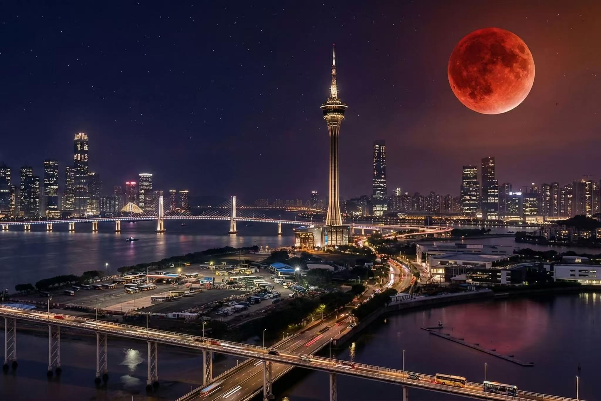 澳門桑拿禮賓服務 — 澳門夜景天際線・VIP 預約・豪華專車接送